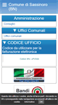 Mobile Screenshot of comune.sassinoro.bn.it